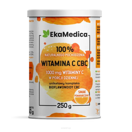 Witamina C CBC pomarańczowa - 250g
