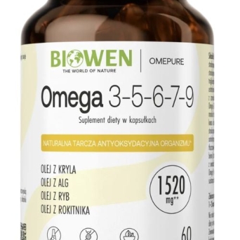 OMEGA 3-5-6-7-9   - 60 kapsułek