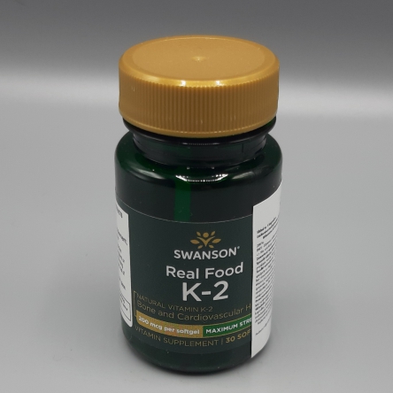 Witamina K2 mk7 200 mcg - 30 kaps.