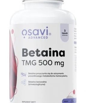 Betaina  TMG 500mg   180 kaps,