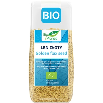 Siemię lniane BIO - len złoty  -  200g
